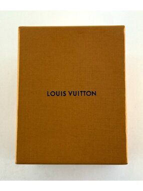 Louis Vuitton Orange Gift/Storage Box  5 3/4" L x 4 1/2" W x 5" H